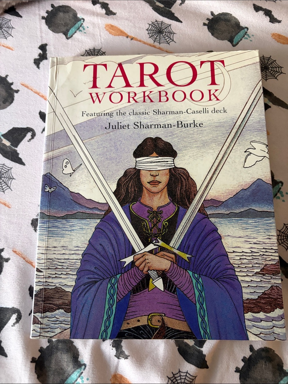 Tarot Workbook by Juliet Sharman-Burke — Purple Illustrated Guide